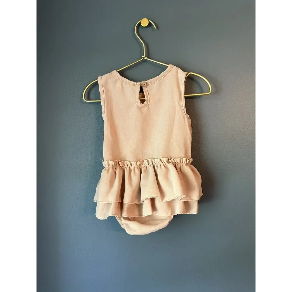 NEW Bailey's Blossoms Skirted‎ Romper/onesie - Picture 2 of 3